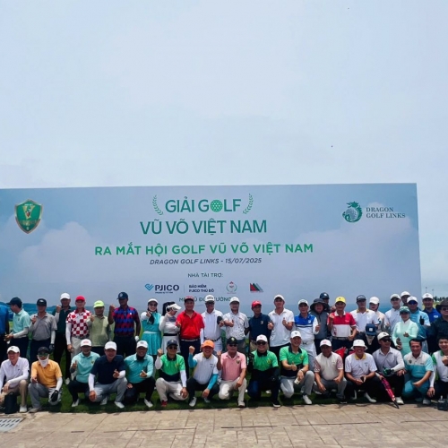 Giải Golf & Lễ ra mắt Hội Golf Vũ - Võ Việt Nam: Bước ngoặt lớn cho phong trào golf  Vũ - Võ Việt Nam